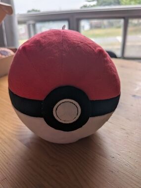 Poké Ball Plush Toy - From Pokémon Center.